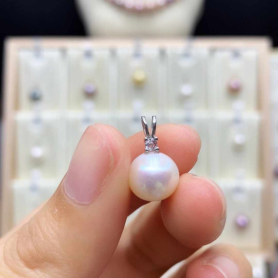 淡水珍珠颈饰合金