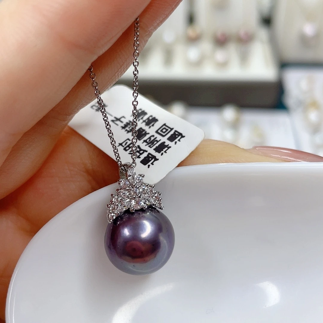淡水珍珠合金吊坠(赠链)
