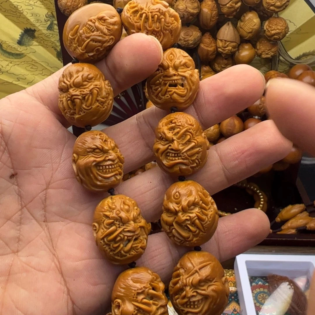 鸿****橄榄核手串/手链2.0恶僧