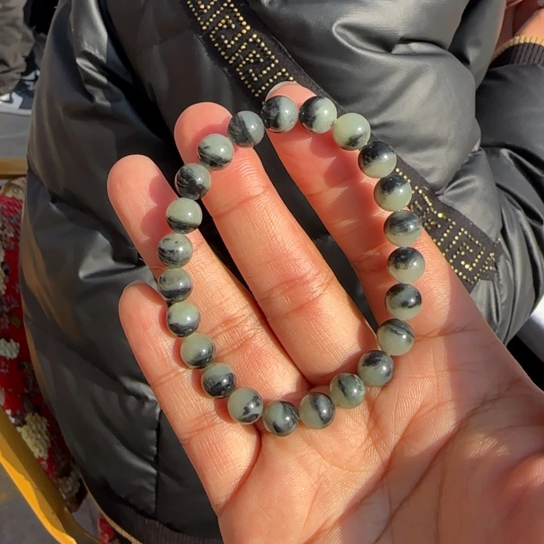 和田玉手串未镶嵌