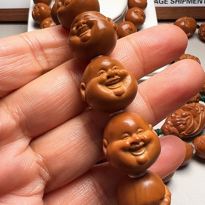 橄榄核手串/手链十分开心