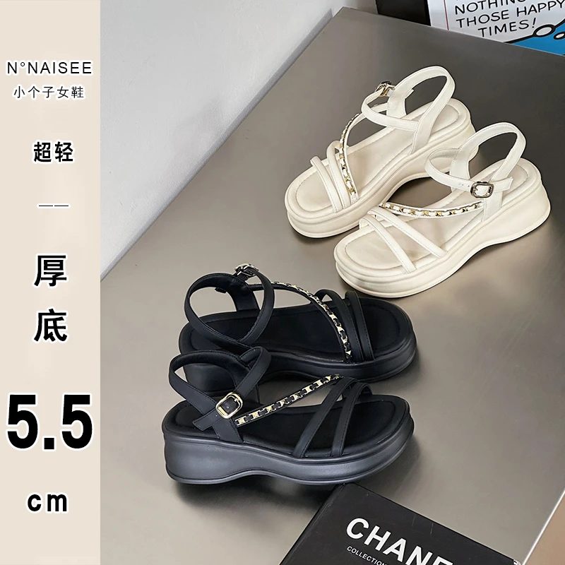 5.5公分【断码清仓】起休闲风铆钉人字拖鞋夏季一字拖一字带凉鞋女
