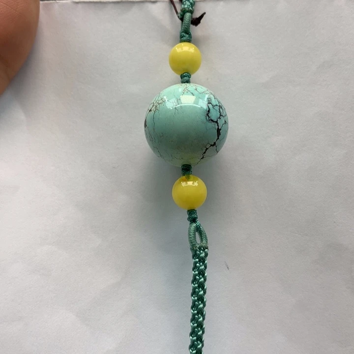 绿松石未镶嵌单珠