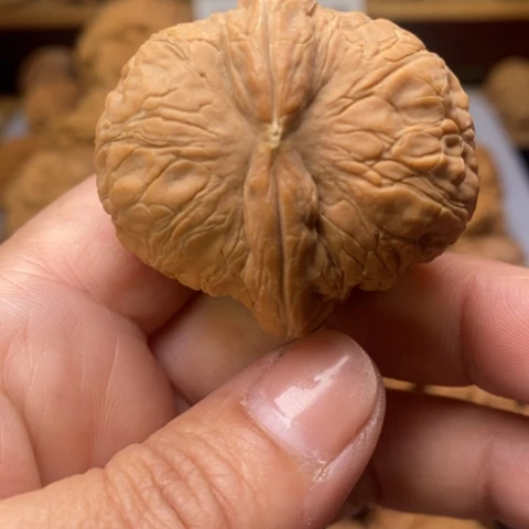 合***实文玩核桃把件核桃