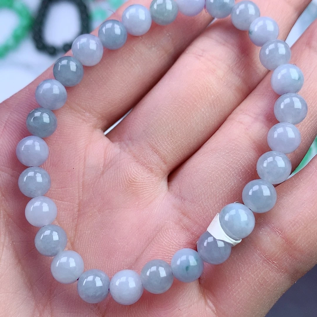 未镶嵌手链翡翠手串