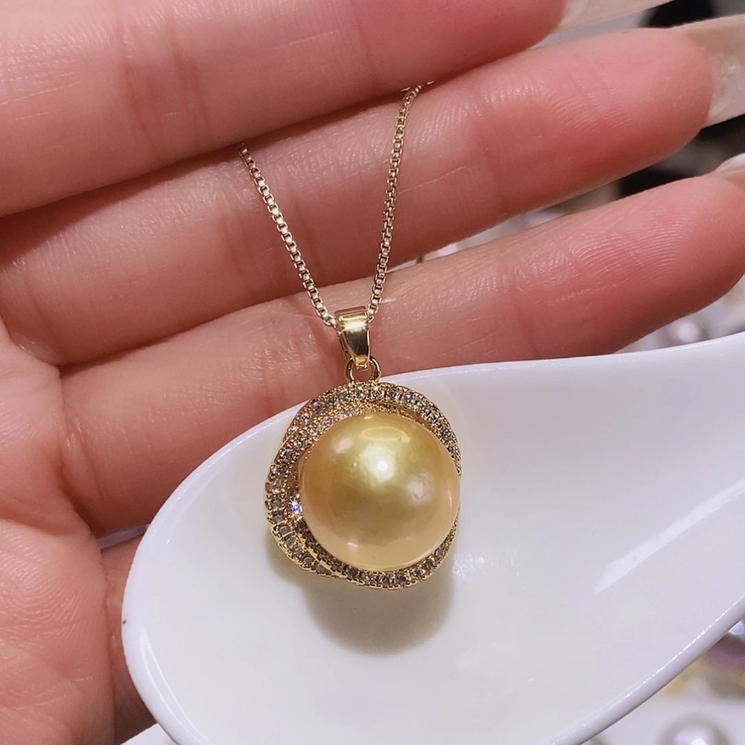 淡水珍珠颈饰合金