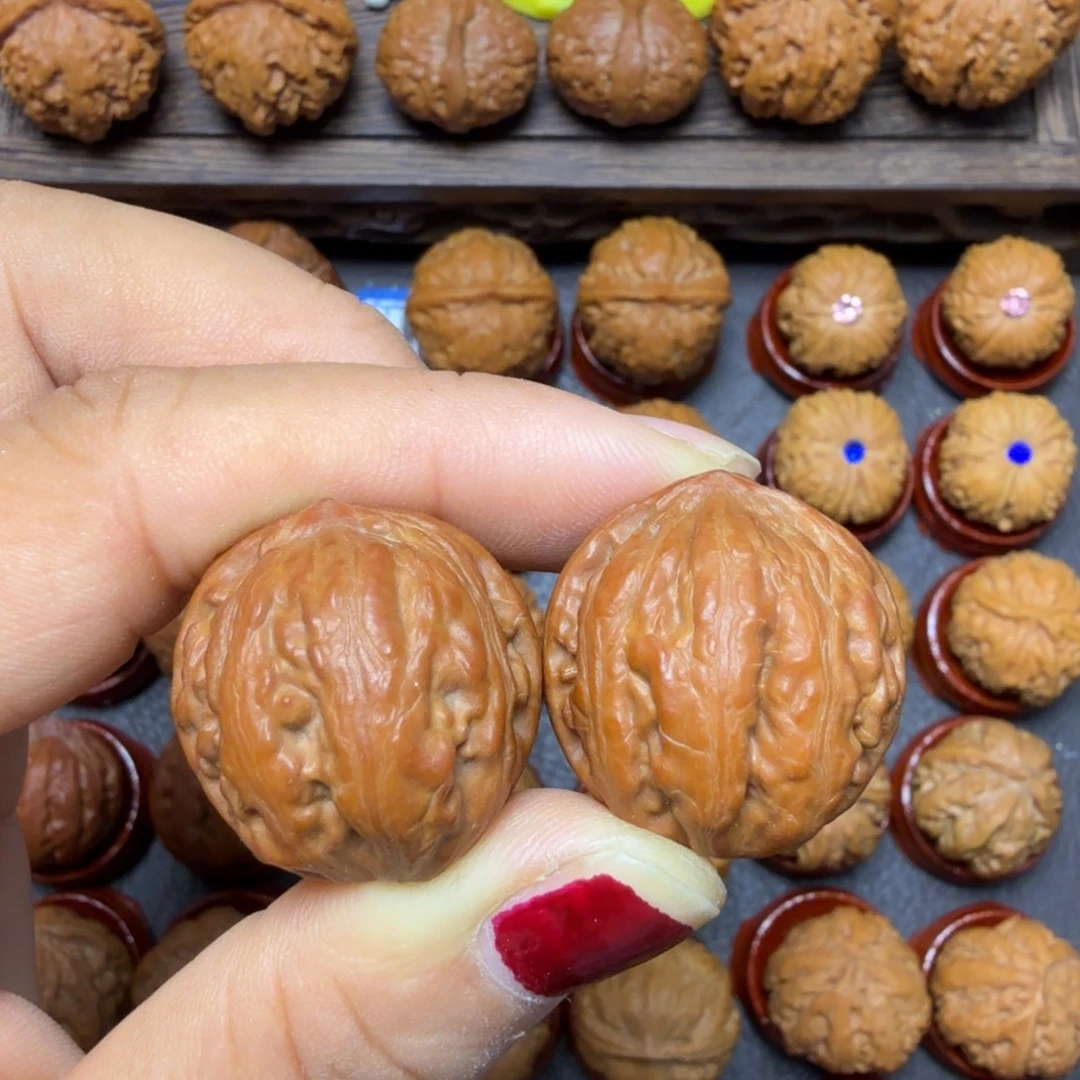 把件文玩核桃25尺焖尖霸王龙三围同尺02号