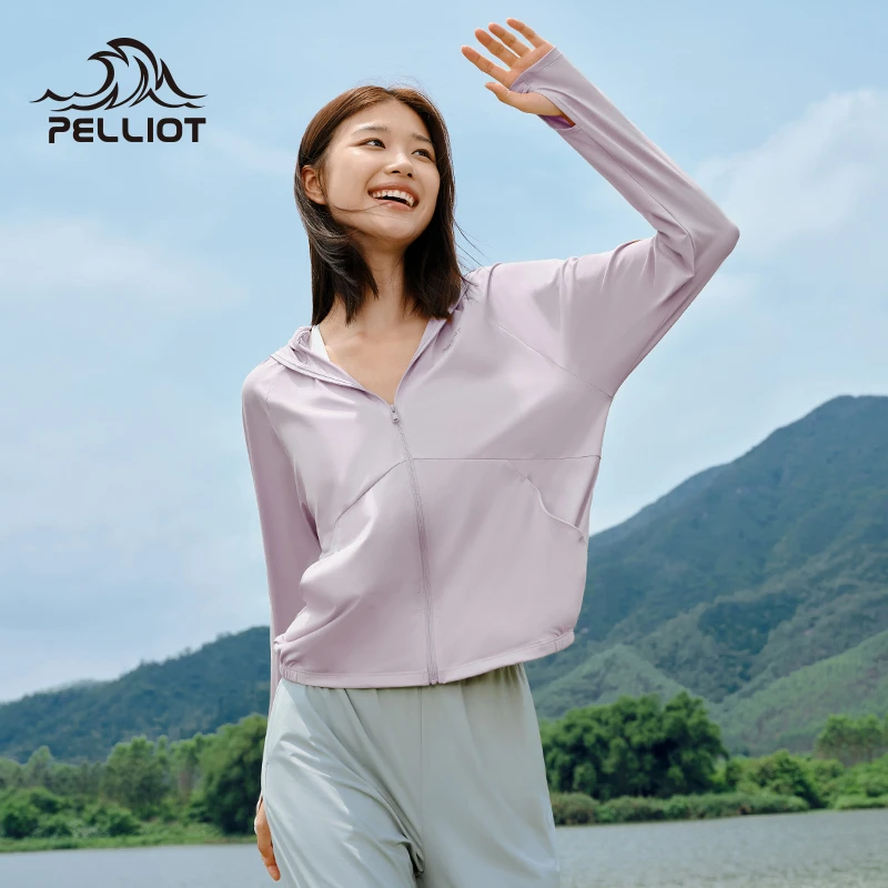 伯希和【小光盾2.0】户外长袖女冰感轻薄透气皮肤衣薄荷曼波防晒服