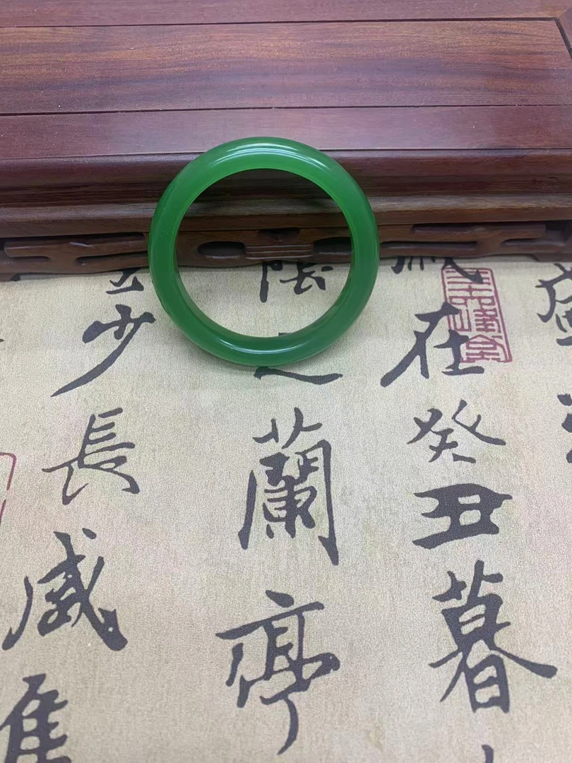 精美高冰180手镯-温润-细腻-尺寸57-65