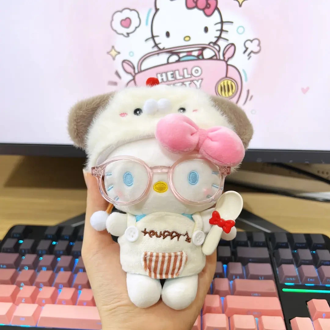 【小狗下午茶】正版HelloKitty二创挂件合集diy包挂玩偶钥匙扣Ins风