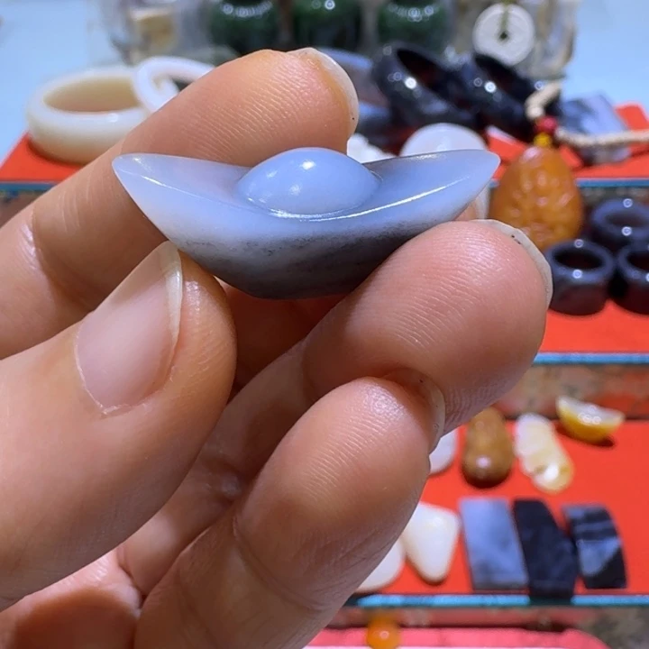 和田玉（子料）未镶嵌车挂