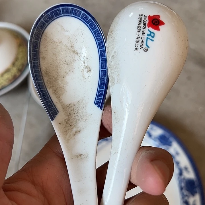 青芙蓉老标两个针勺