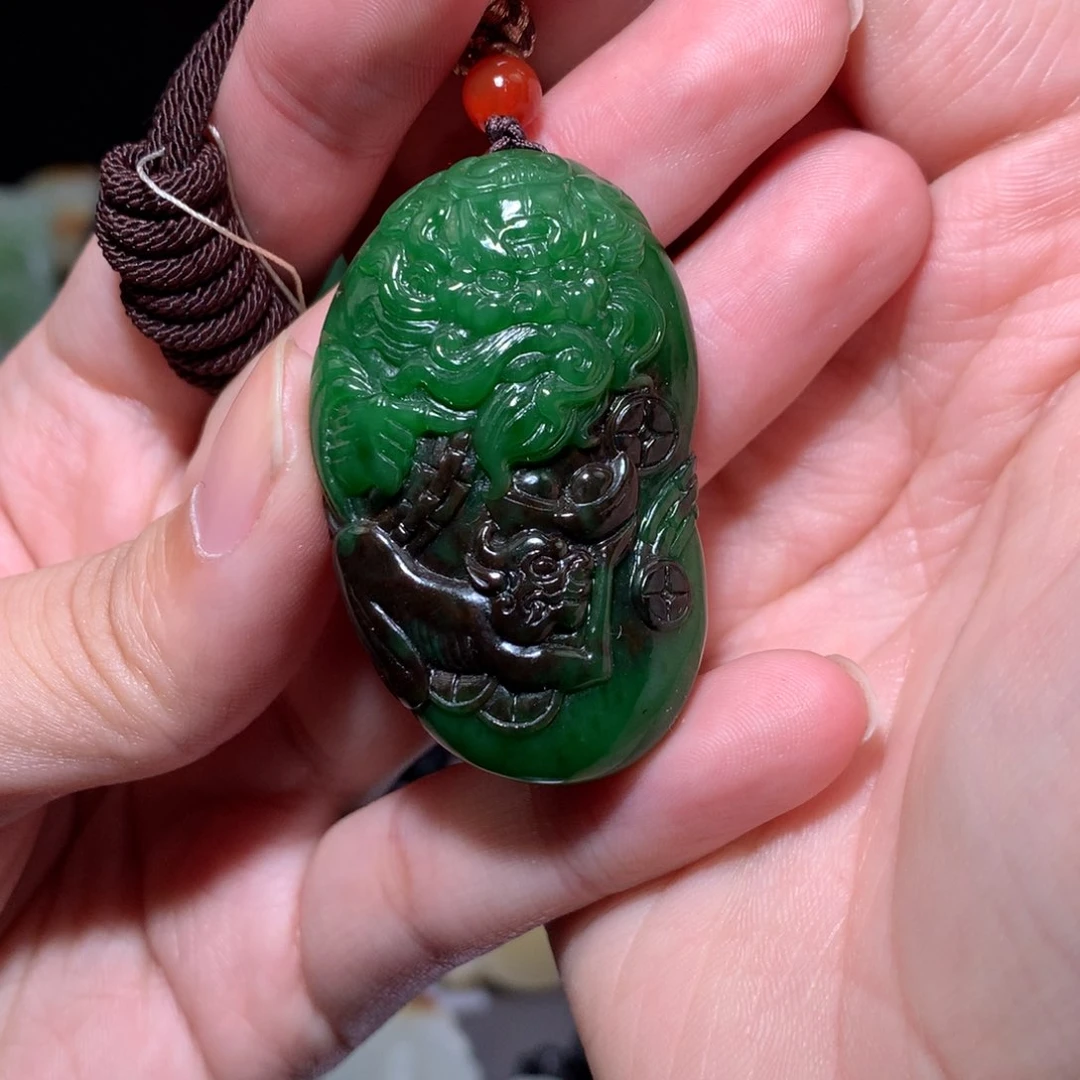 和田玉吊坠未镶嵌