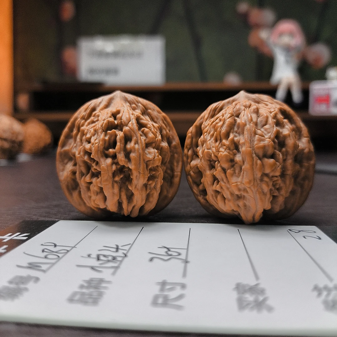 【文玩核桃】小虎头36+(M689)