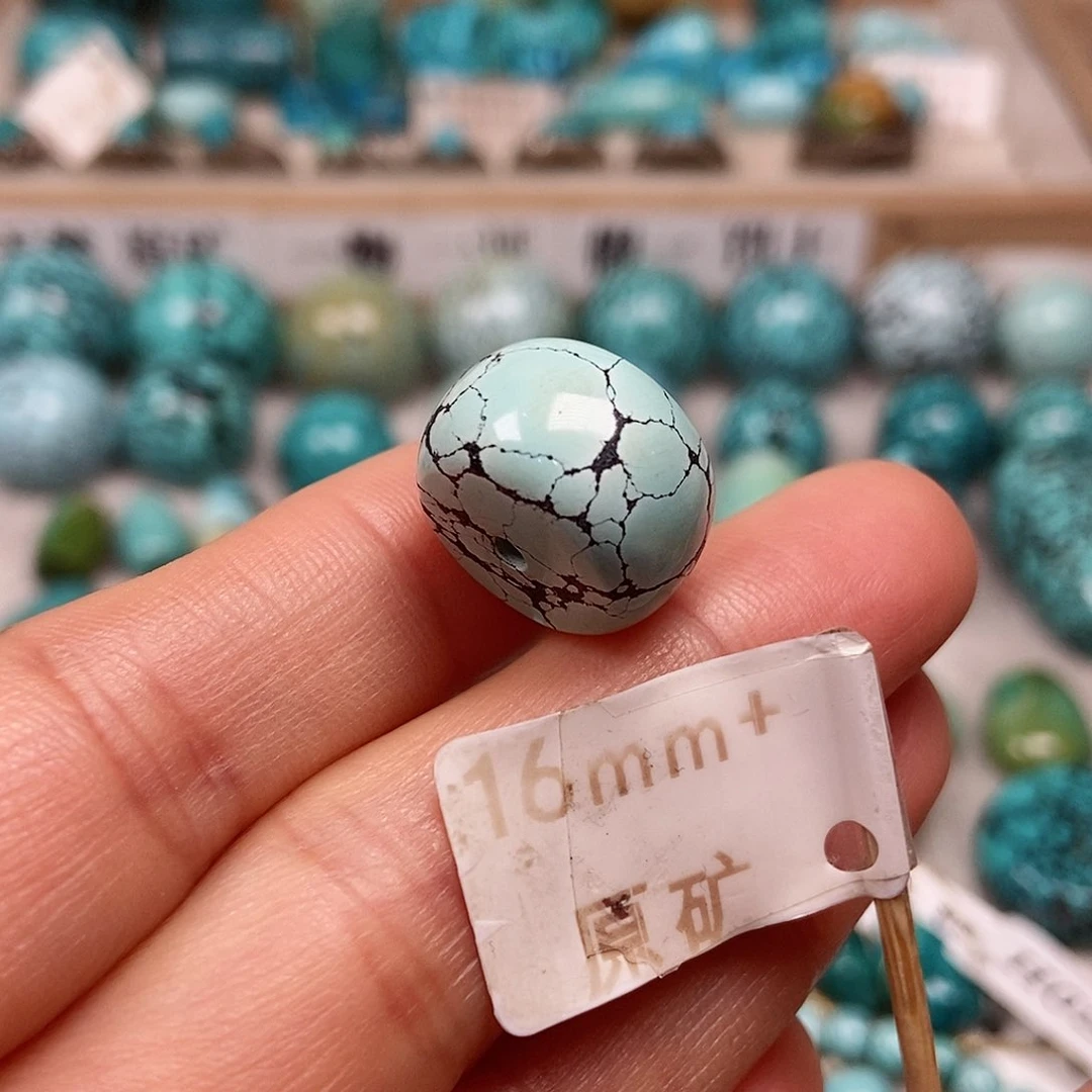 未镶嵌绿松石珠宝半成品