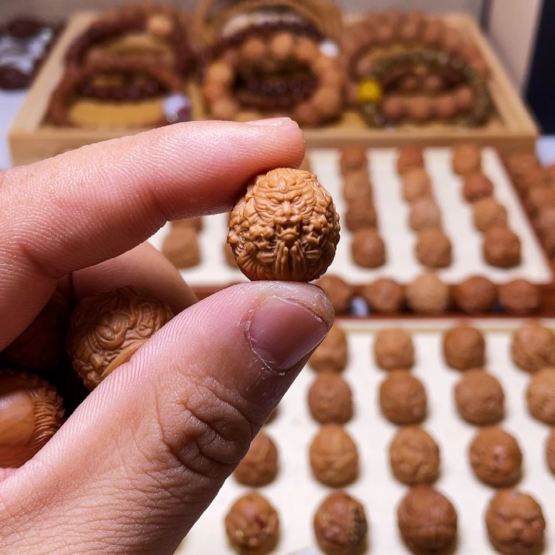 猴头核桃吊坠18左右猴头核桃九灵元圣