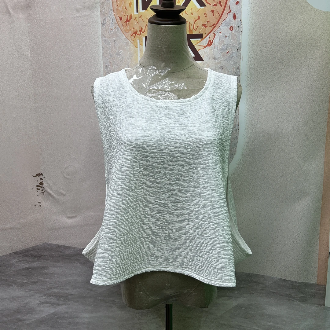 8556新之峰夏季新款上新休闲潮流百搭舒适气质宽松显瘦遮肉马甲