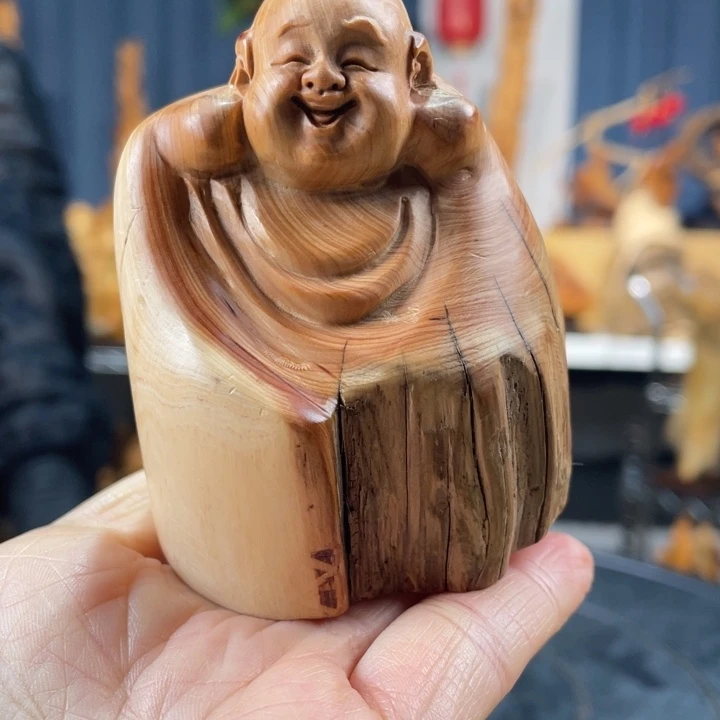 柏木（崖柏）手把件