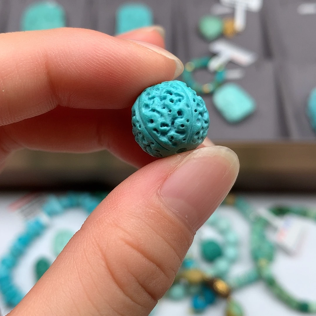 未镶嵌绿松石绿松石