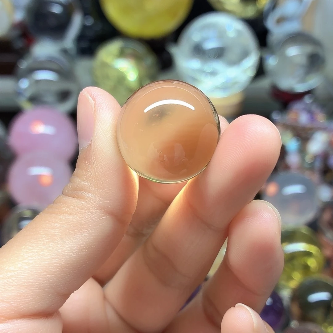 珠宝半成品未镶嵌水晶黄水晶jt23