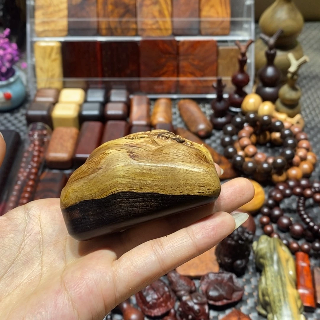 东非黑黄檀（紫光檀）半*瑕疵