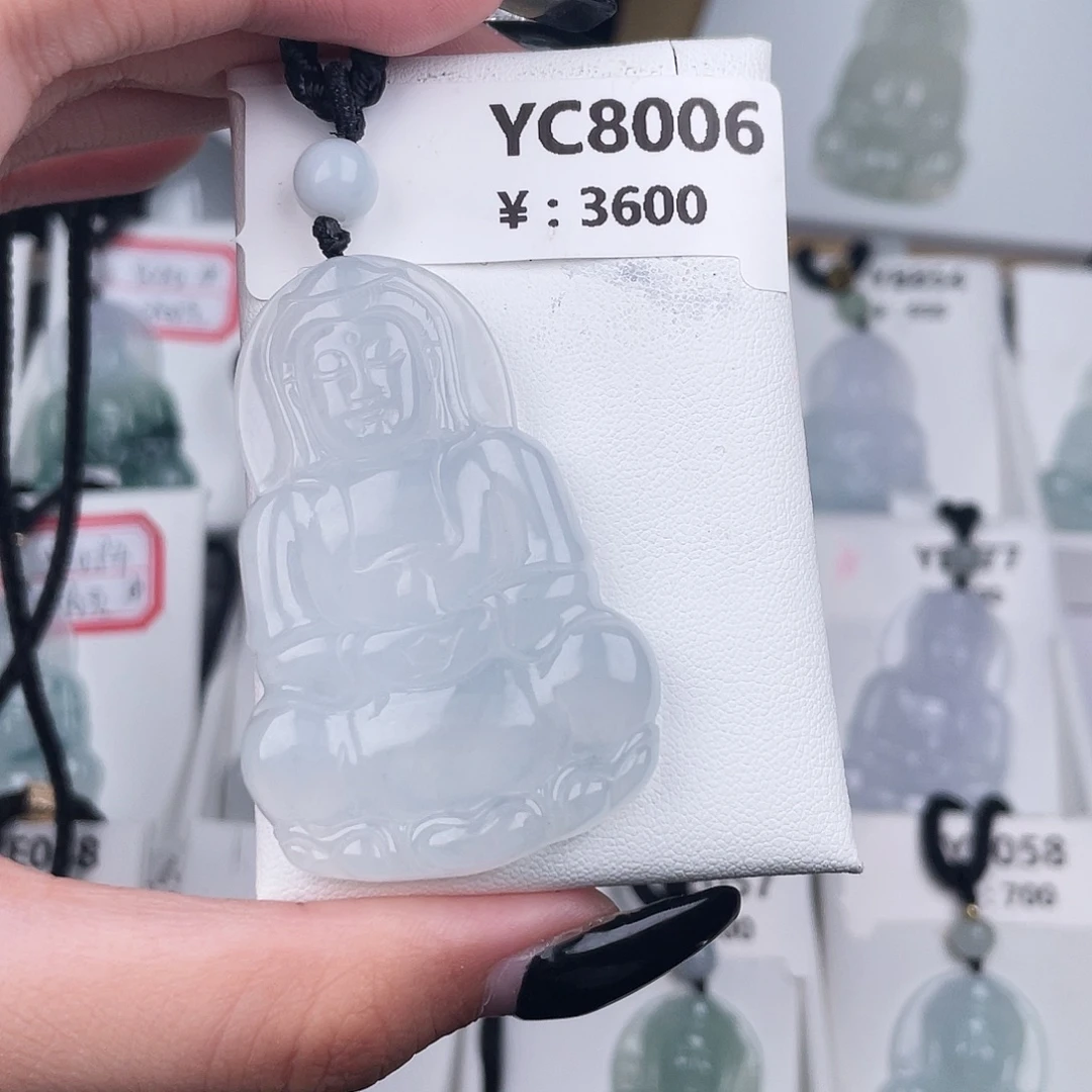 翡翠未镶嵌颈饰YC8006