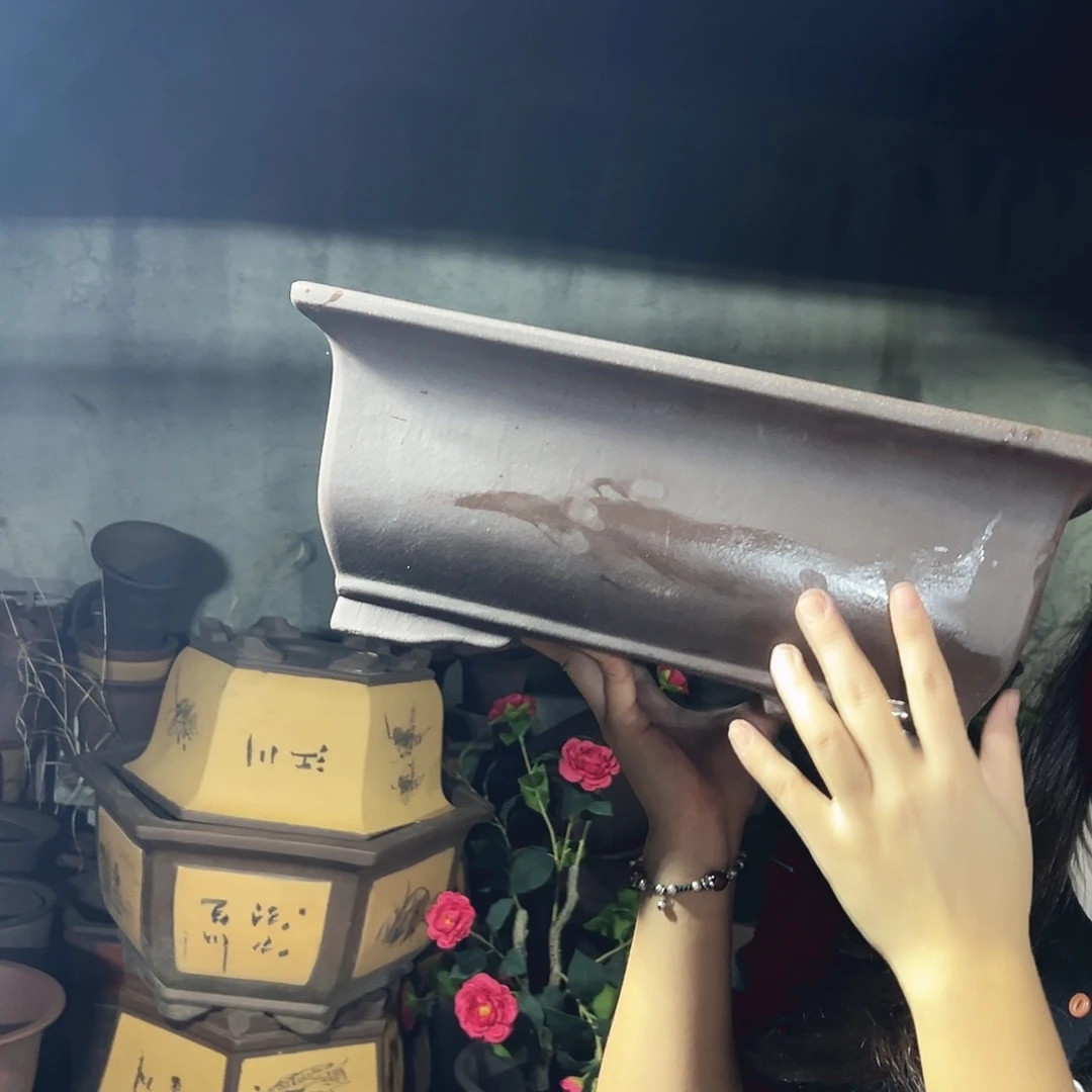 40素面马槽花盆花盆花盆