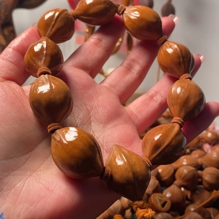 橄榄核手串/手链2.1四花铁盒