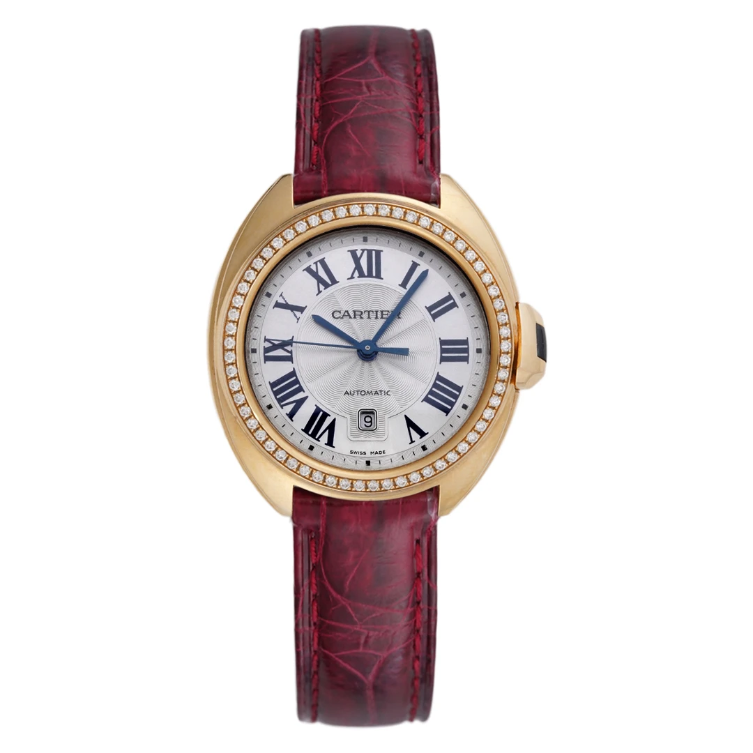 99新 Cartier/卡地亚 钥匙系列WJCL0016 原钻机械腕表/WHT030914