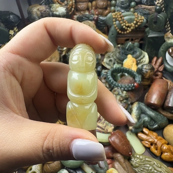 堂***古透闪石质玉未镶嵌珠宝奇石