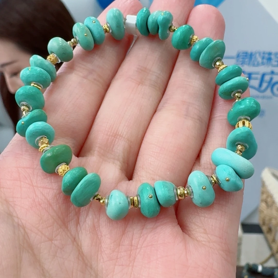 未镶嵌绿松石珠宝奇石
