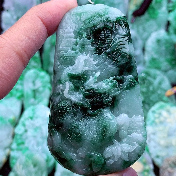 翡翠吊坠(不含链)未镶嵌