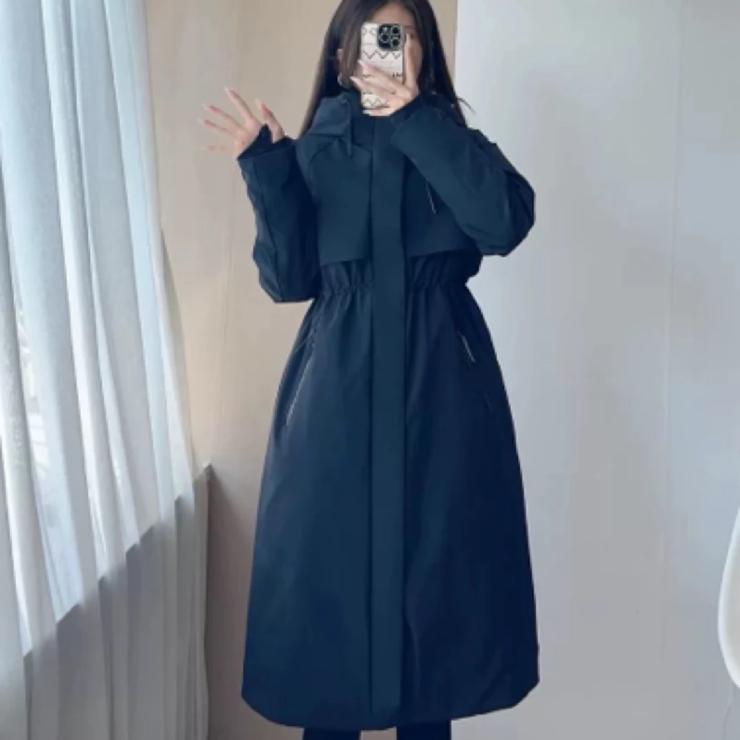 风壳4.0长款明星同款鹅绒服户外冲锋衣