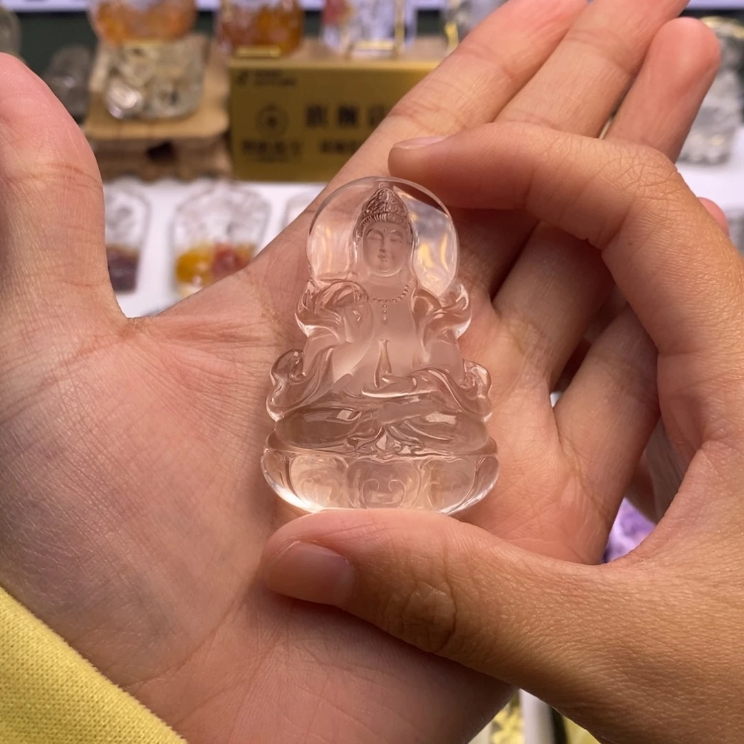 大***籽未镶嵌颈饰水晶定制