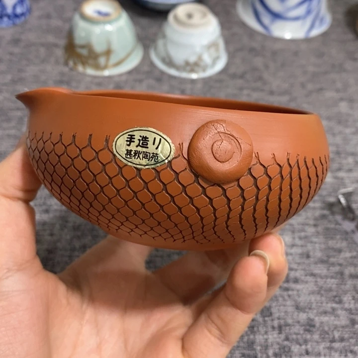 紫砂茶杯非常漂亮好看的碗