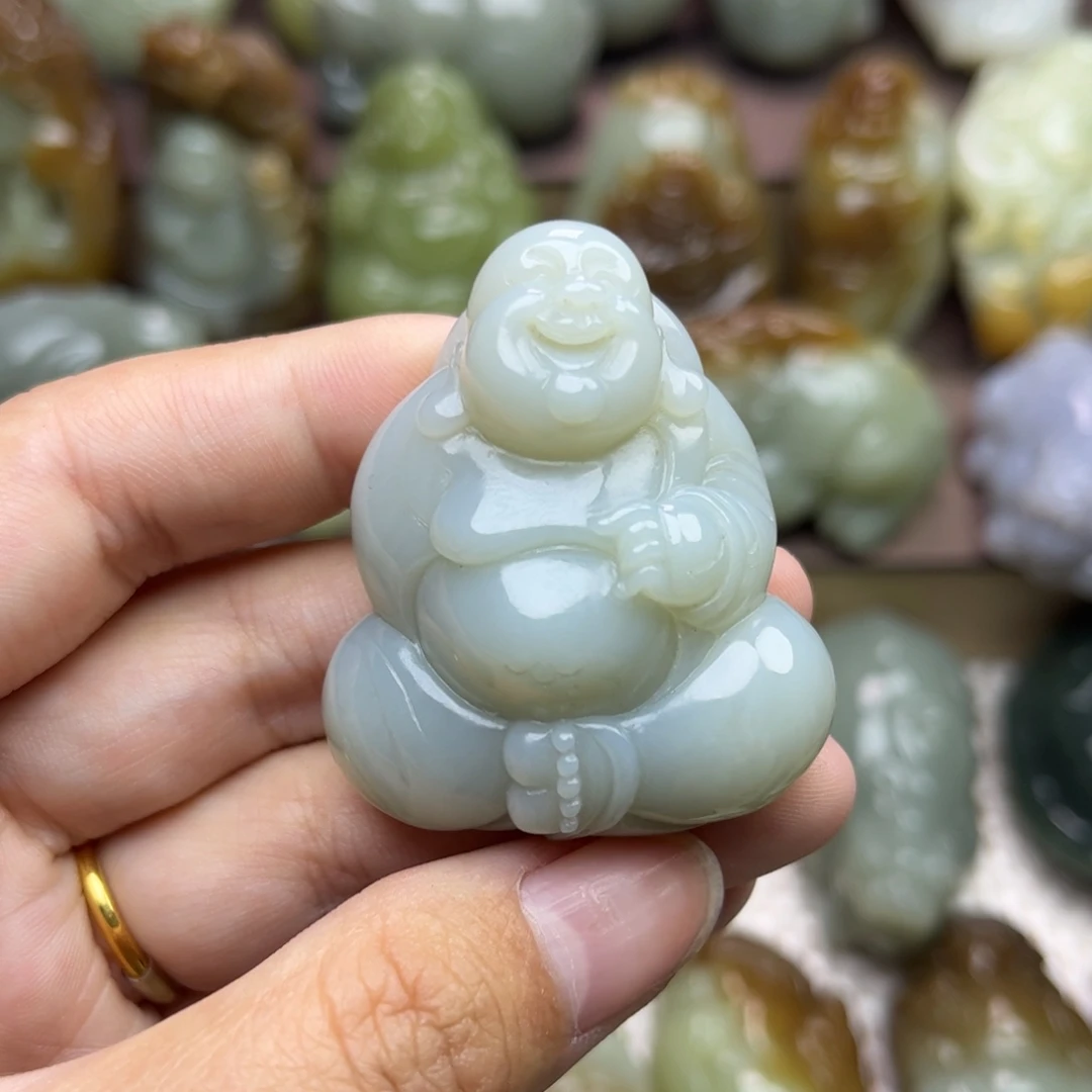 秋***风和田玉未镶嵌挂件