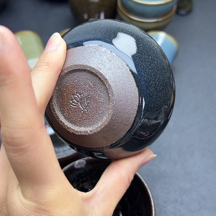 茶盏建窑建盏主人杯