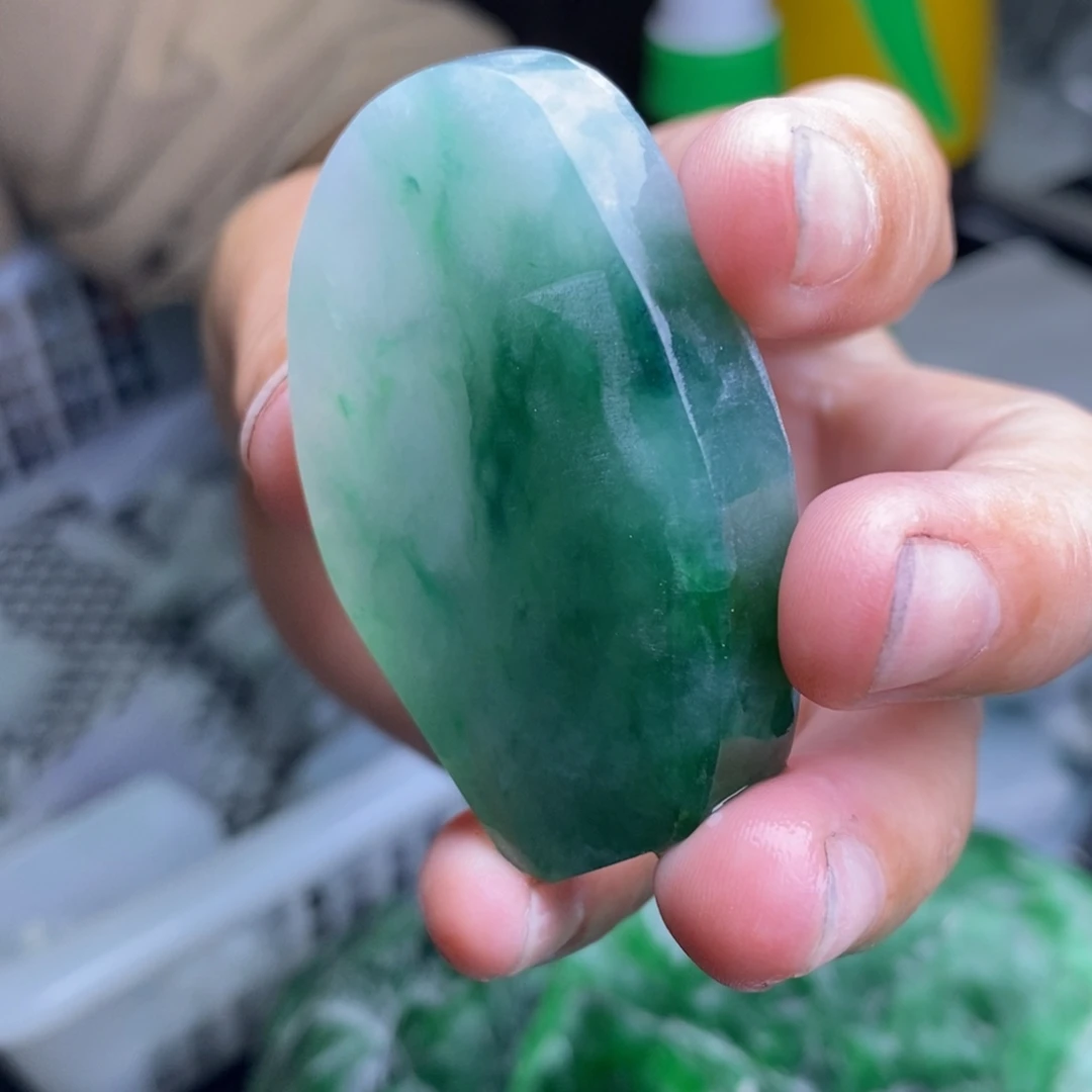 小***美未镶嵌定制翡翠包工随行吊坠高定