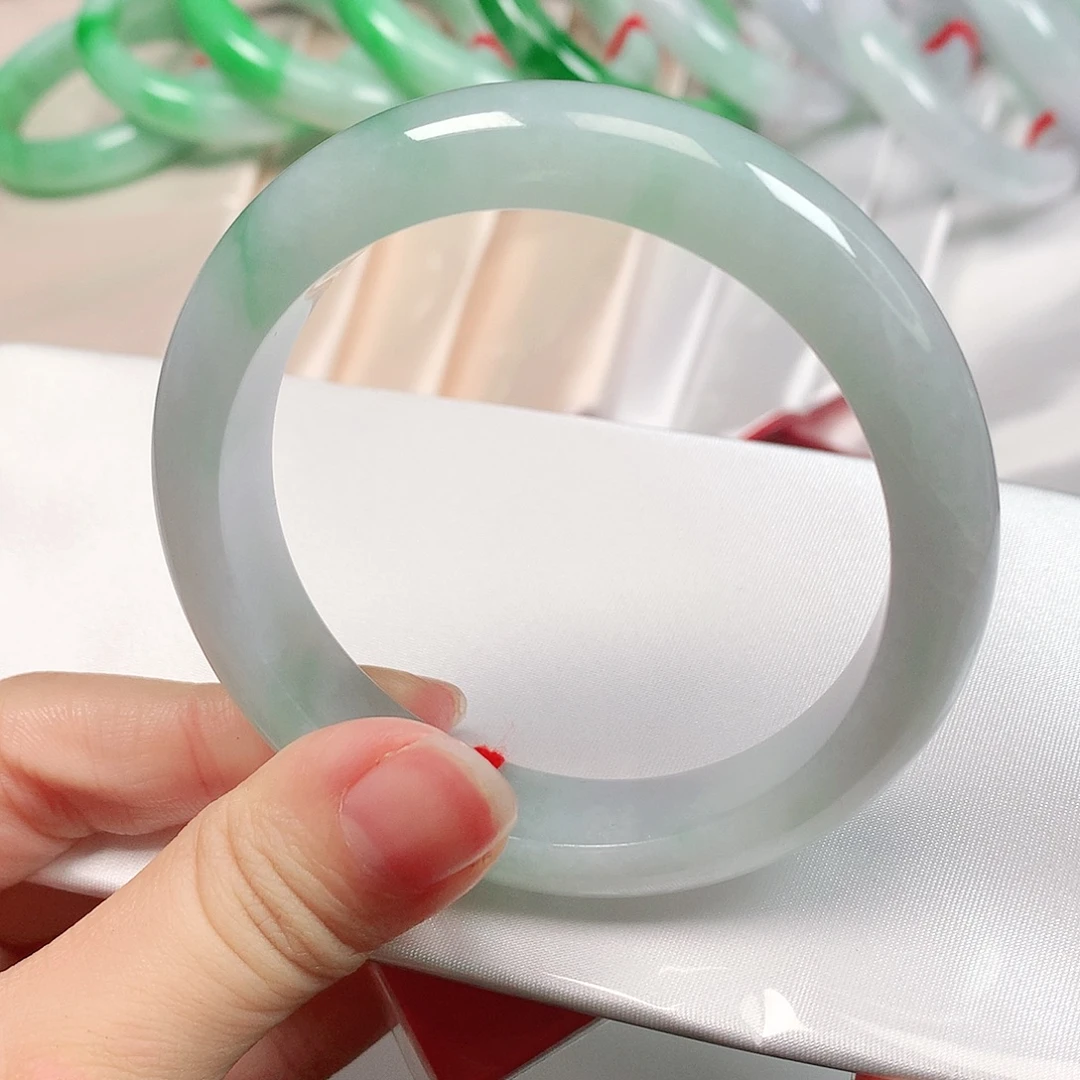 翡翠未镶嵌手镯018