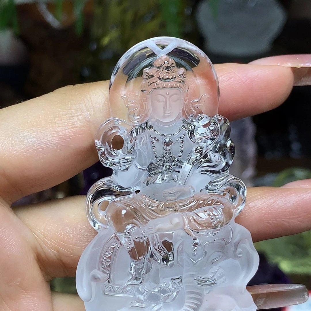 惢***心水晶未镶嵌颈饰天然