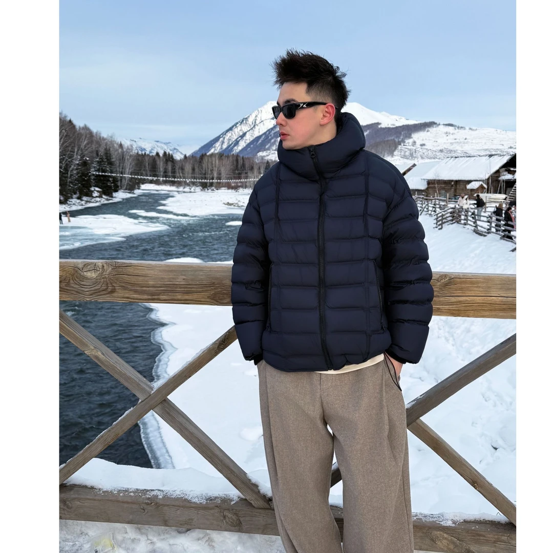 CityDay【楠哥】五星米其林羽绒服王拼皮加密平纹羽绒服 251391