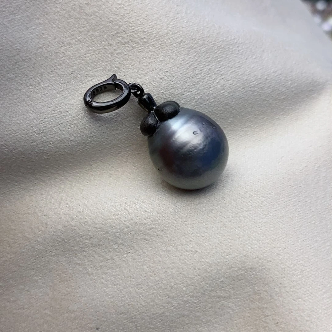 【闪购商品】海水珍珠银S925镶嵌颈饰