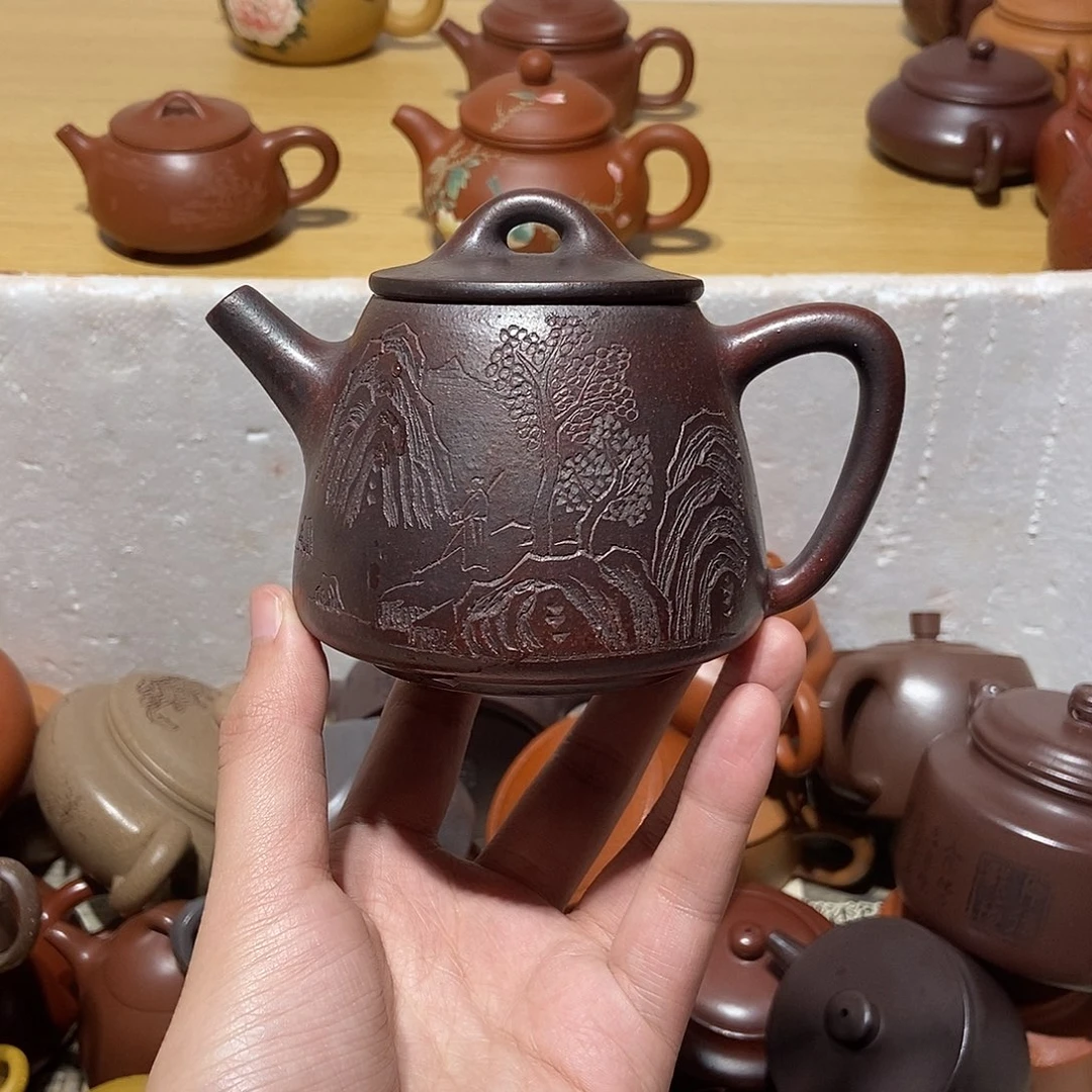 紫砂茶壶宜兴紫砂壶38