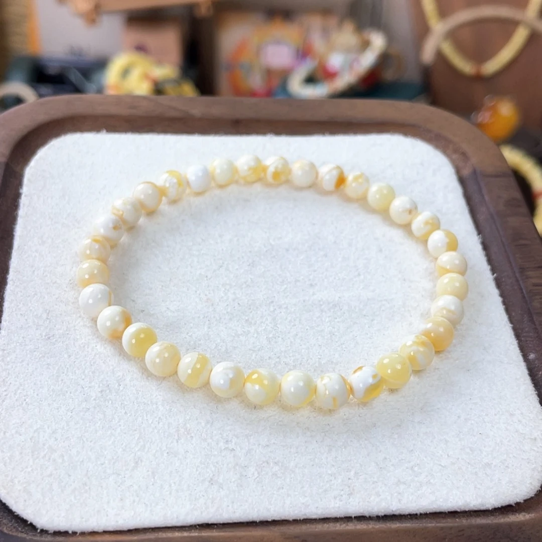 【闪购商品】蜜蜡手串未镶嵌阿*蕾天然