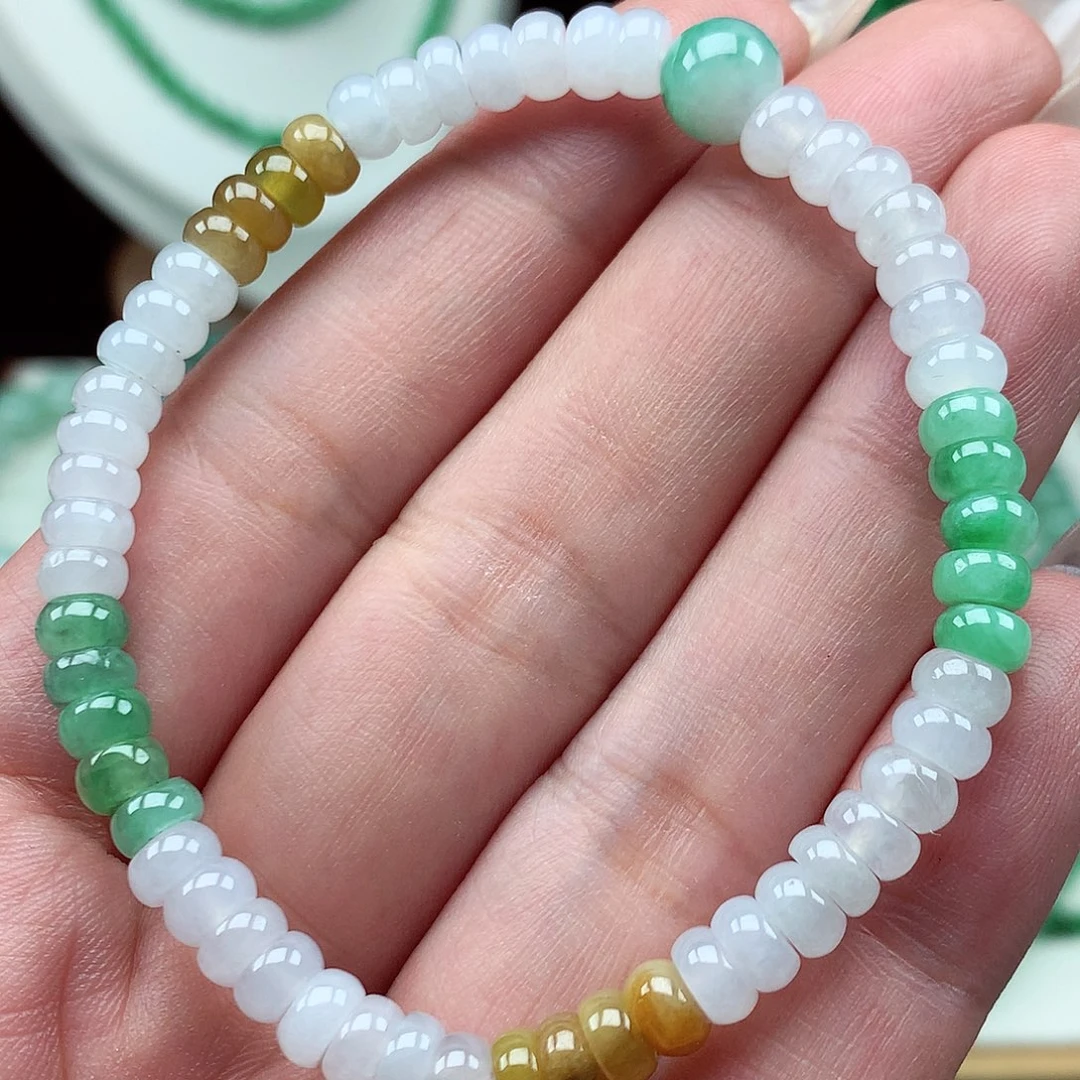 未镶嵌手链翡翠翡翠