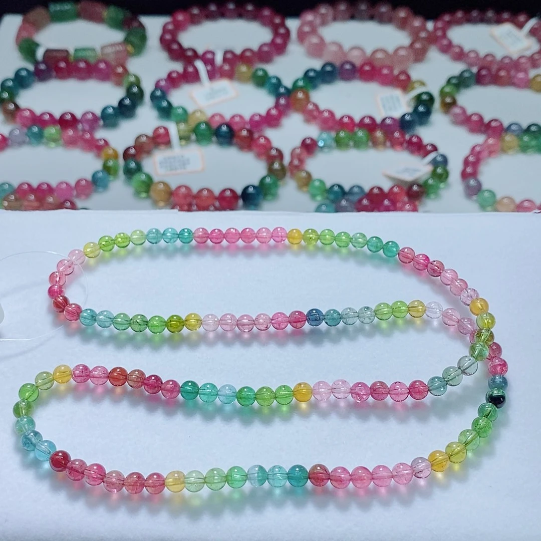 手链未镶嵌碧玺4.8mm左右