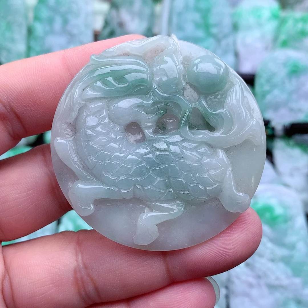 翡翠吊坠(不含链)未镶嵌