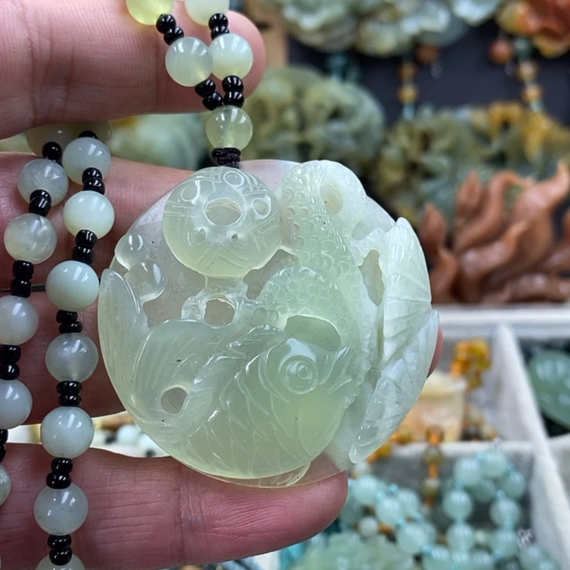 【闪购商品】未镶嵌岫玉吊坠