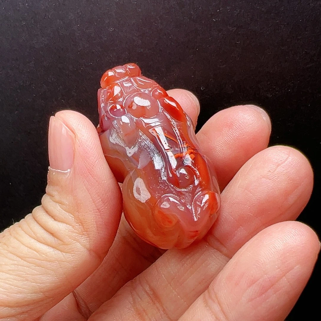 未镶嵌玛瑙/玉髓珠宝半成品