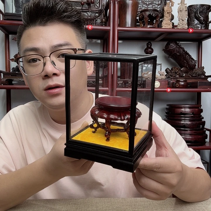 用***2紫光檀工艺品底座